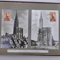 Collection commémoratifs de France 1937-1974 en un album.