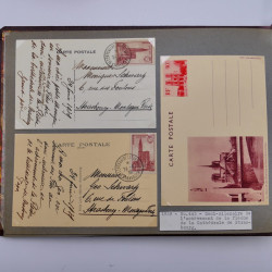 Collection commémoratifs de France 1937-1974 en un album.