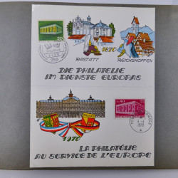 Collection commémoratifs de France 1937-1974 en un album.