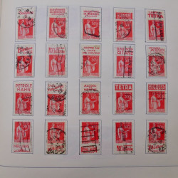 Collection timbres du monde classique neufs et oblitérés en un album.