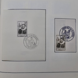 Collection timbres du monde classique neufs et oblitérés en un album.