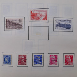 Collection timbres du monde classique neufs et oblitérés en un album.