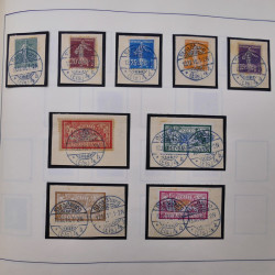 Collection timbres du monde classique neufs et oblitérés en un album.