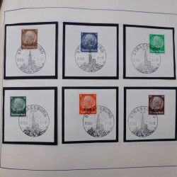 Collection timbres du monde classique neufs et oblitérés en un album.