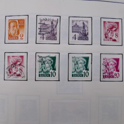 Collection timbres du monde classique neufs et oblitérés en un album.
