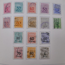 Collection timbres du monde classique neufs et oblitérés en un album.