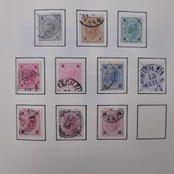Collection timbres du monde classique neufs et oblitérés en un album.