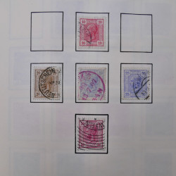 Collection timbres du monde classique neufs et oblitérés en un album.