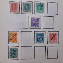 Collection timbres du monde classique neufs et oblitérés en un album.