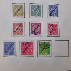 Collection timbres du monde classique neufs et oblitérés en un album.