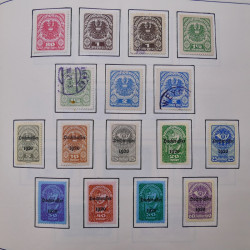 Collection timbres du monde classique neufs et oblitérés en un album.