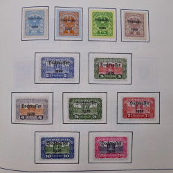 Collection timbres du monde classique neufs et oblitérés en un album.