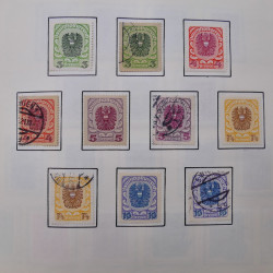 Collection timbres du monde classique neufs et oblitérés en un album.
