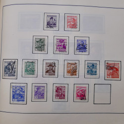 Collection timbres du monde classique neufs et oblitérés en un album.