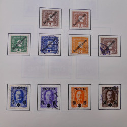 Collection timbres du monde classique neufs et oblitérés en un album.