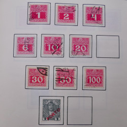 Collection timbres du monde classique neufs et oblitérés en un album.