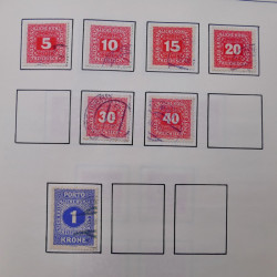 Collection timbres du monde classique neufs et oblitérés en un album.