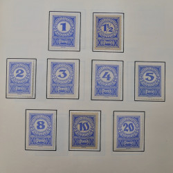 Collection timbres du monde classique neufs et oblitérés en un album.