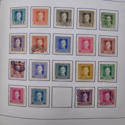 Collection timbres du monde classique neufs et oblitérés en un album.