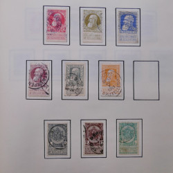 Collection timbres du monde classique neufs et oblitérés en un album.