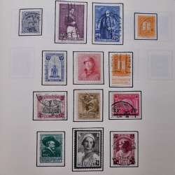 Collection timbres du monde classique neufs et oblitérés en un album.