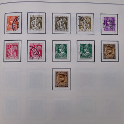 Collection timbres du monde classique neufs et oblitérés en un album.