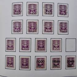 Collection timbres du monde classique neufs et oblitérés en un album.