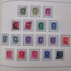 Collection timbres du monde classique neufs et oblitérés en un album.