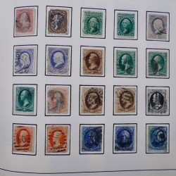 Collection timbres du monde classique neufs et oblitérés en un album.