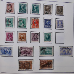 Collection timbres du monde classique neufs et oblitérés en un album.