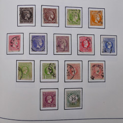 Collection timbres du monde classique neufs et oblitérés en un album.