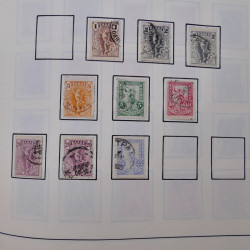 Collection timbres du monde classique neufs et oblitérés en un album.