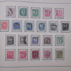 Collection timbres du monde classique neufs et oblitérés en un album.
