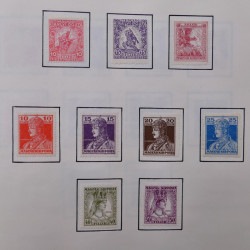 Collection timbres du monde classique neufs et oblitérés en un album.
