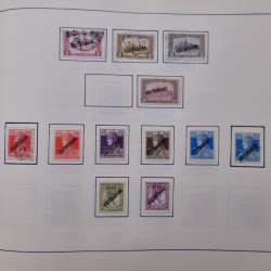 Collection timbres du monde classique neufs et oblitérés en un album.
