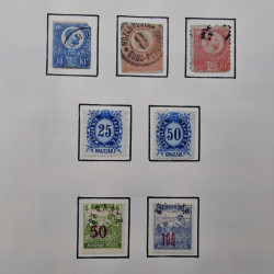 Collection timbres du monde classique neufs et oblitérés en un album.