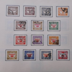 Collection timbres du monde classique neufs et oblitérés en un album.