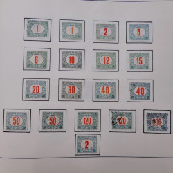 Collection timbres du monde classique neufs et oblitérés en un album.