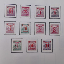 Collection timbres du monde classique neufs et oblitérés en un album.