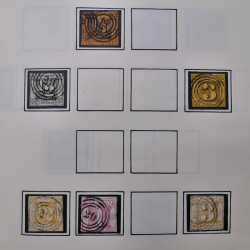 Collection timbres d'Allemagne neufs et oblitérés en un album.