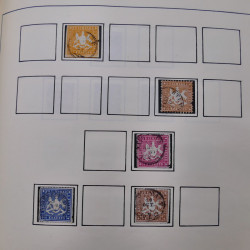 Collection timbres d'Allemagne neufs et oblitérés en un album.
