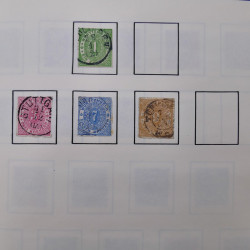 Collection timbres d'Allemagne neufs et oblitérés en un album.