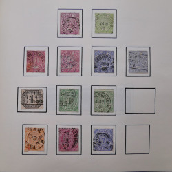 Collection timbres d'Allemagne neufs et oblitérés en un album.
