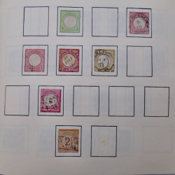 Collection timbres d'Allemagne neufs et oblitérés en un album.