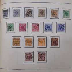 Collection timbres d'Allemagne neufs et oblitérés en un album.