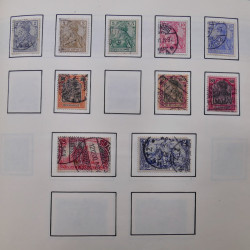 Collection timbres d'Allemagne neufs et oblitérés en un album.