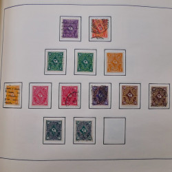 Collection timbres d'Allemagne neufs et oblitérés en un album.