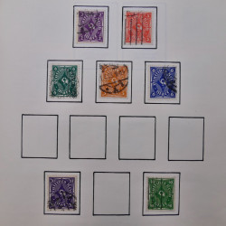 Collection timbres d'Allemagne neufs et oblitérés en un album.