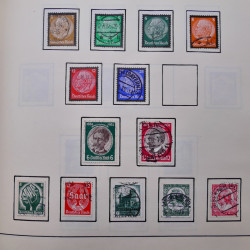 Collection timbres d'Allemagne neufs et oblitérés en un album.
