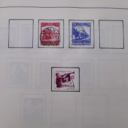 Collection timbres d'Allemagne neufs et oblitérés en un album.